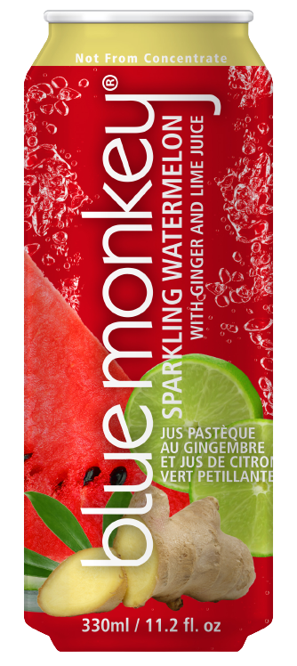 Sparkling Watermelon Juice with Ginger & Lime 11.2oz/330ml - 12 pack
