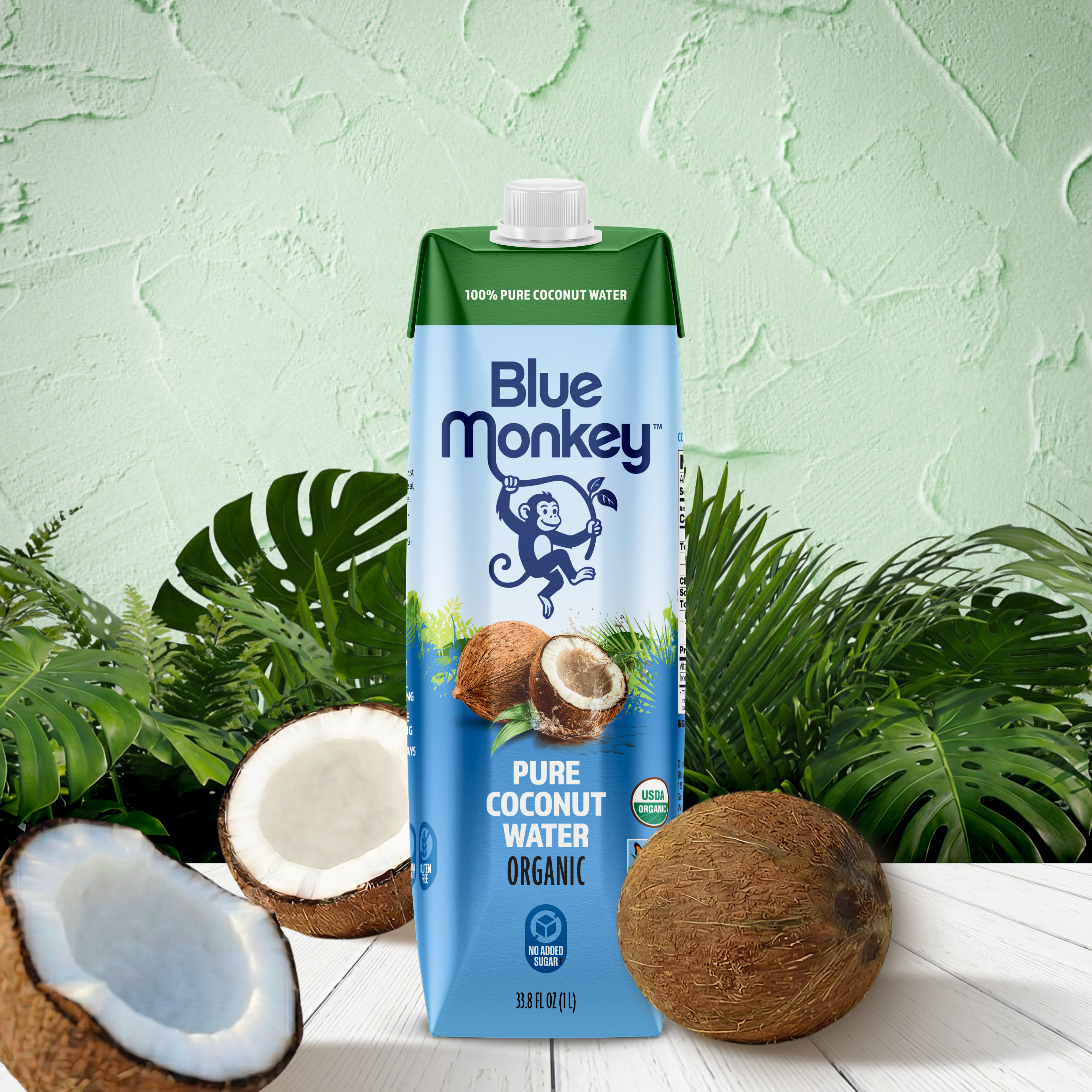 Organic Coconut Water 33.8oz/1L - 12 pack
