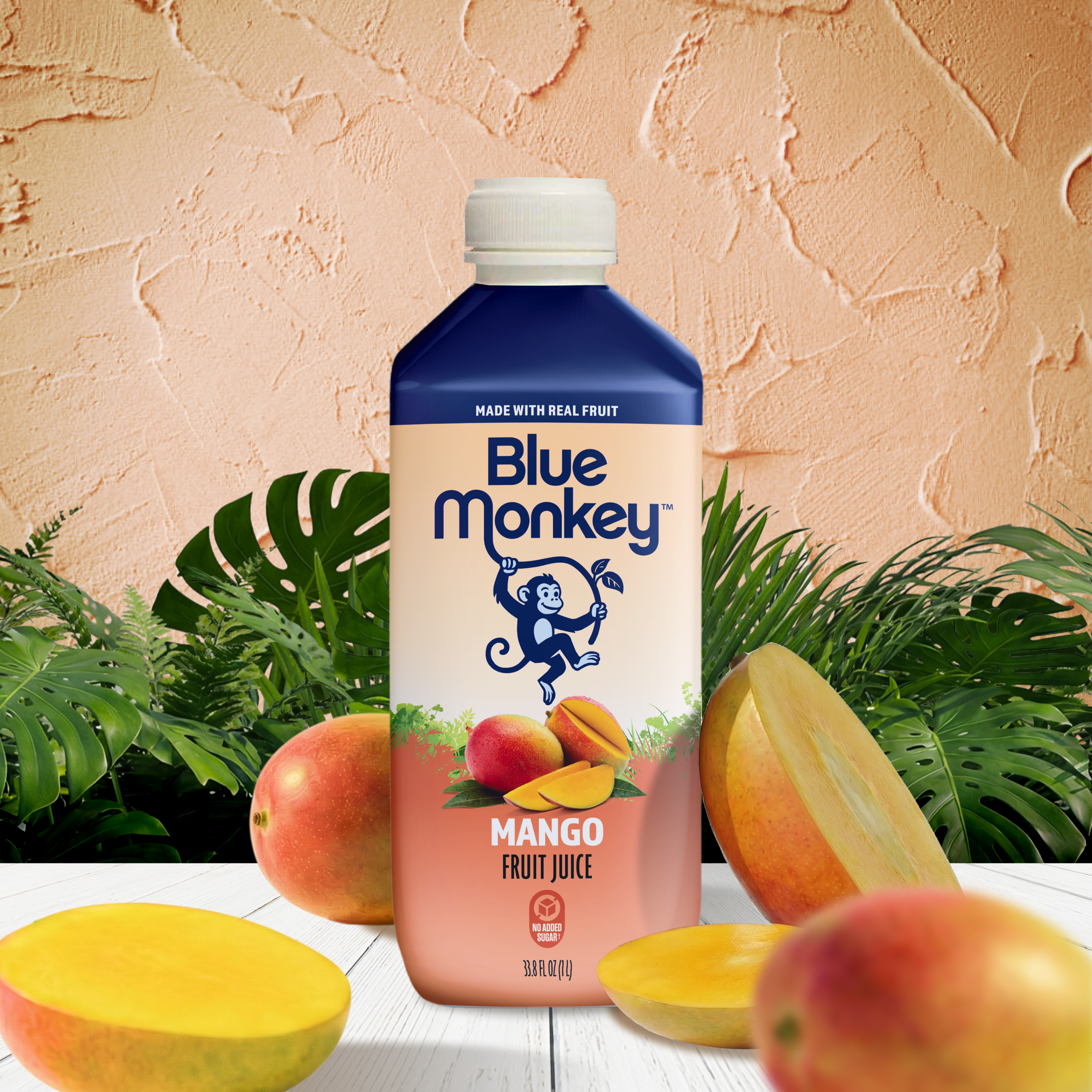 100% Pure Mango Juice 33.8oz/1L - 6 pack