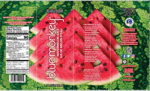 Nutrition Facts of Blue Monkey's Watermelon Juice