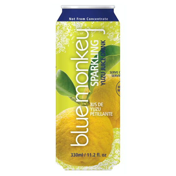Sparkling Yuzu Juice 11.2oz/330ml - 12 pack