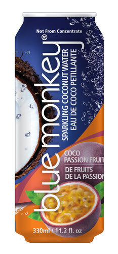 Sparkling Coconut Water with Passion Fruit 11.2oz/330ml - 12 pack