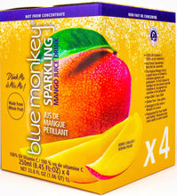 Load image into Gallery viewer, Sparkling Mango Juice 8.45oz/250ml - 6x4 Packs
