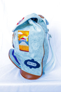 The Denim & Patch Backpack