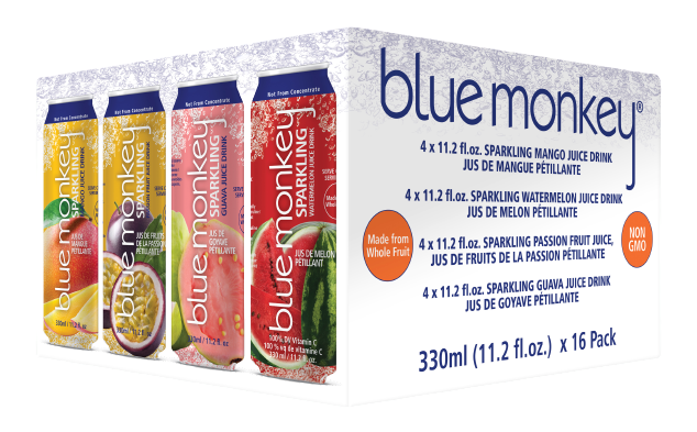 NEW Sparkling Tropical Juice Multi-Pack 11.2oz/33oml - 16 pack