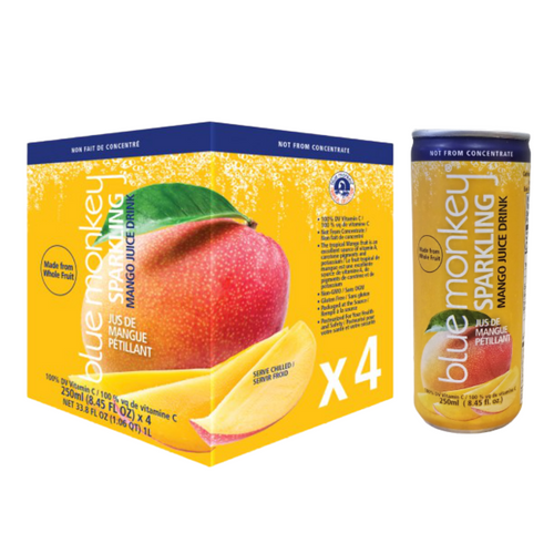 Sparkling Mango Juice 8.45oz/250ml - 6x4 Packs